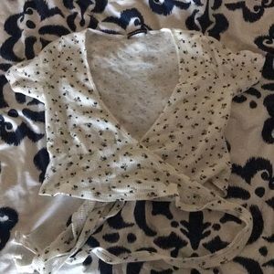 brandy Melville Rae thermal top (never worn)